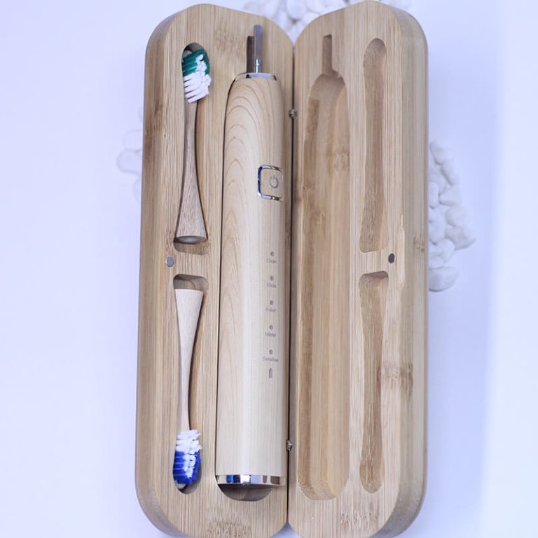 Sustainable Electric Toothbrush With Biodegradable Brush Heads