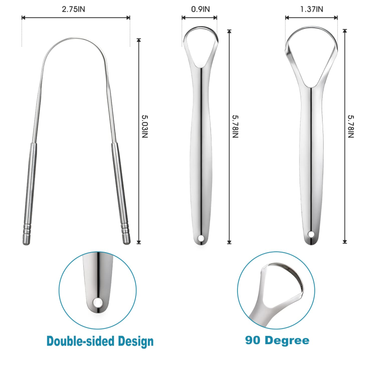 tongue scraper stainless steel