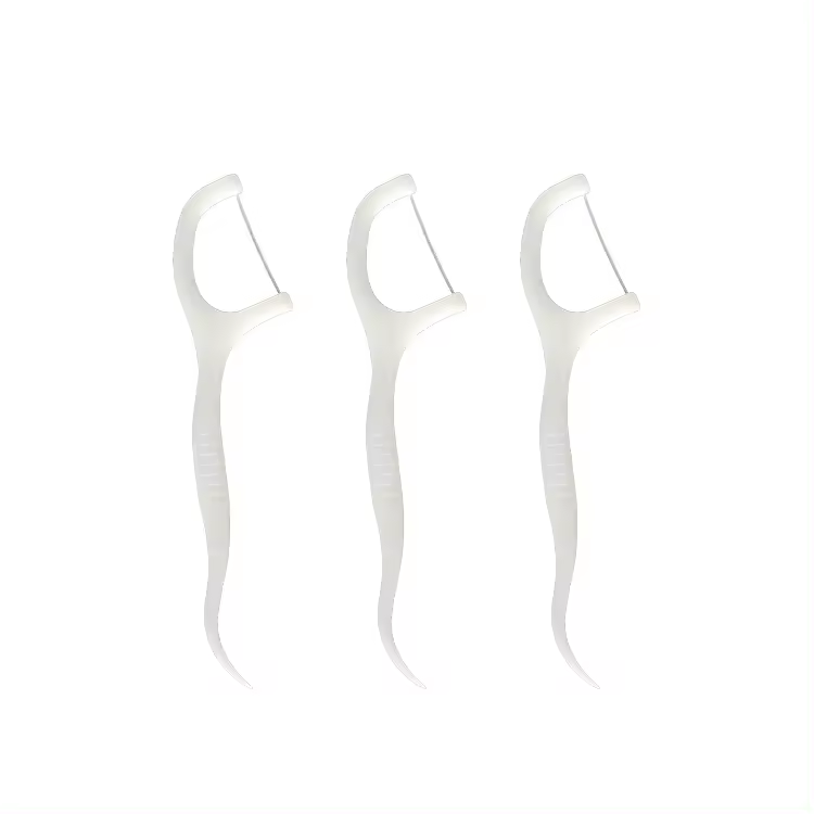 PLA dental floss picks