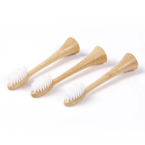 toothbrush head with soy wax