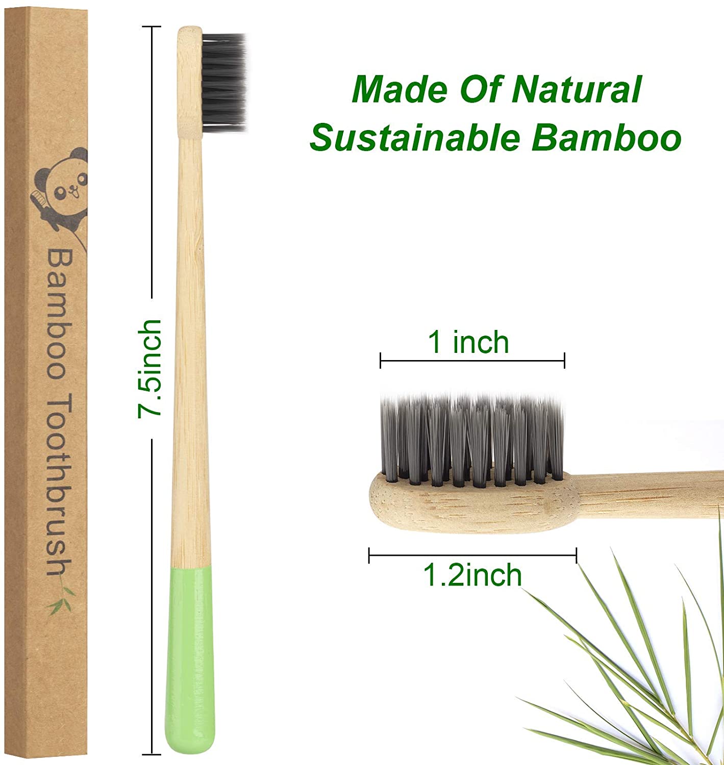 bamboo toothbrush with logo