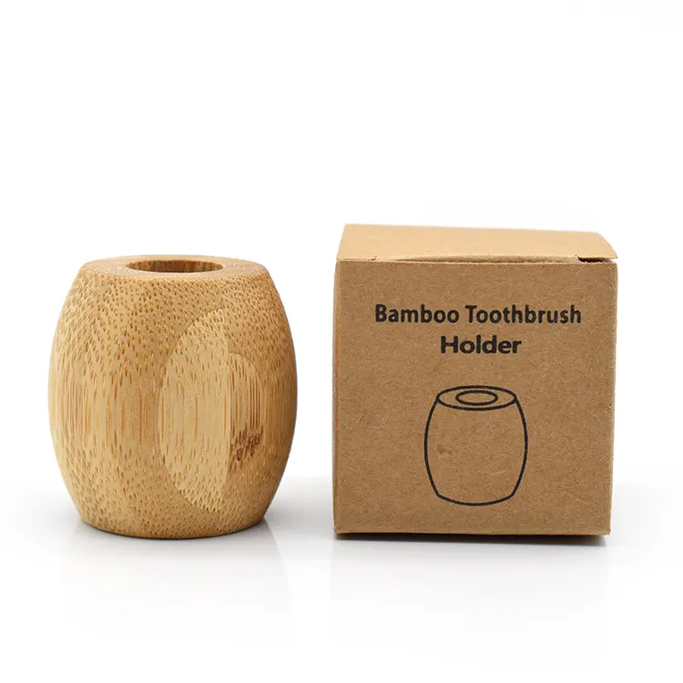 bamboo brush holder