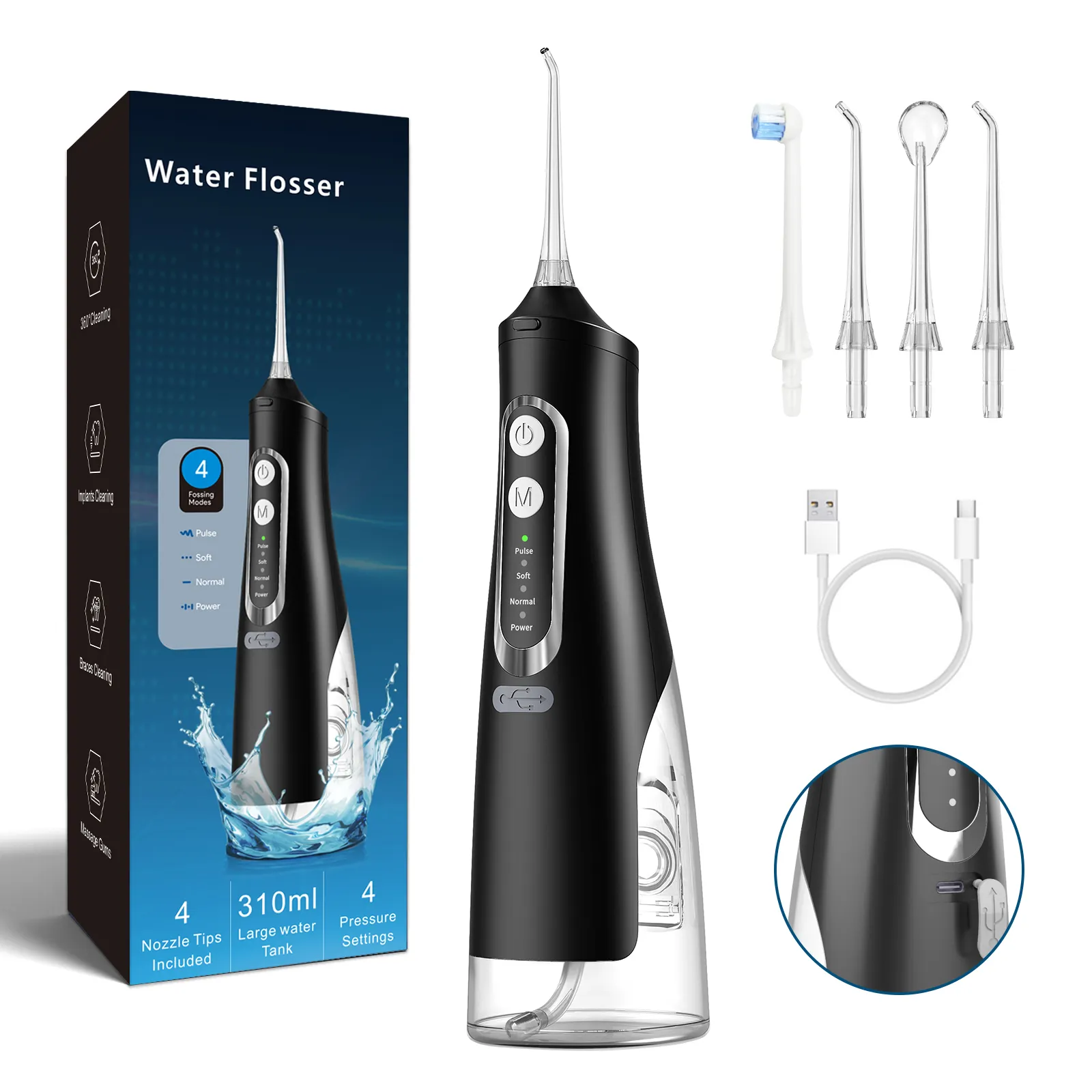 water flosser cleaning