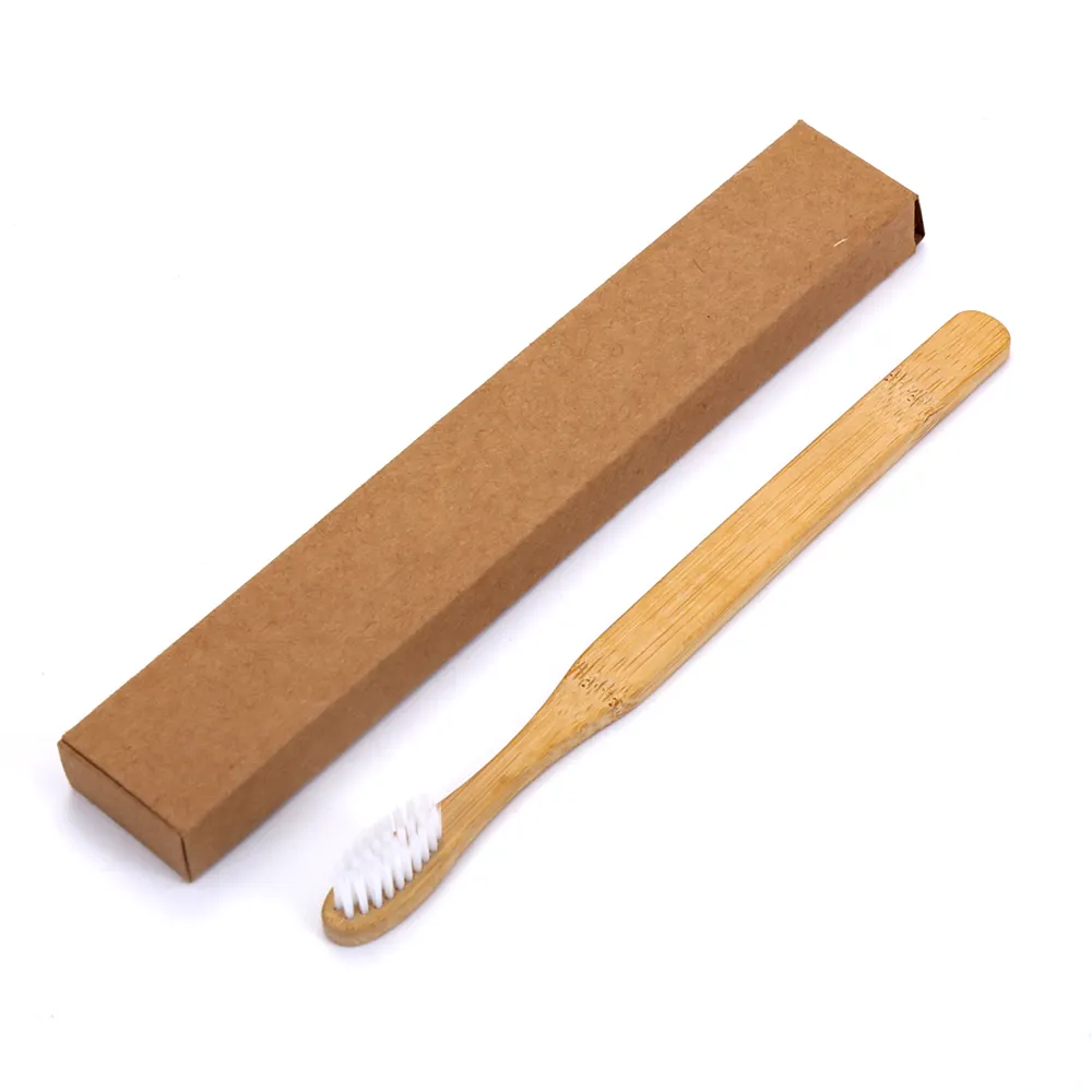 bamboo toothbrush with natural bristles