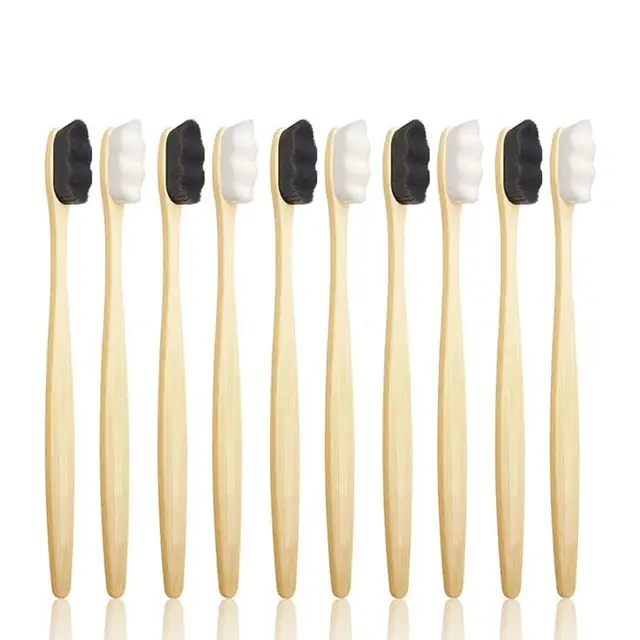 Bamboo Nano Toothbrush in travel